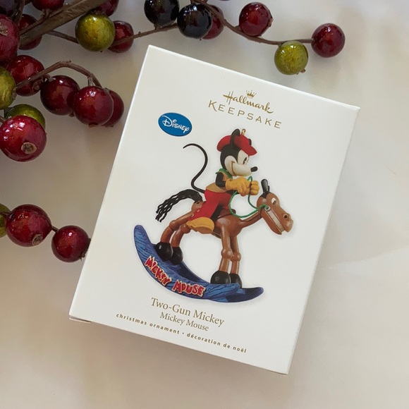 Hallmark Other - Hallmark Keepsake Disney Two-Gun Mickey Ornament